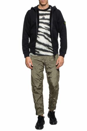 T-shirt with a zebra motif, zdjęcie 2 T-shirt with a zebra motif od Stone Island